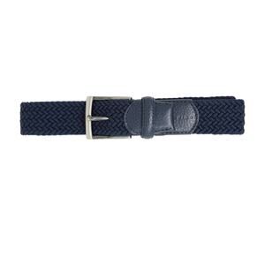 Dunning Golf Solid Stretch Belt Black 35mm Men's Sz 36 Preppy Casual